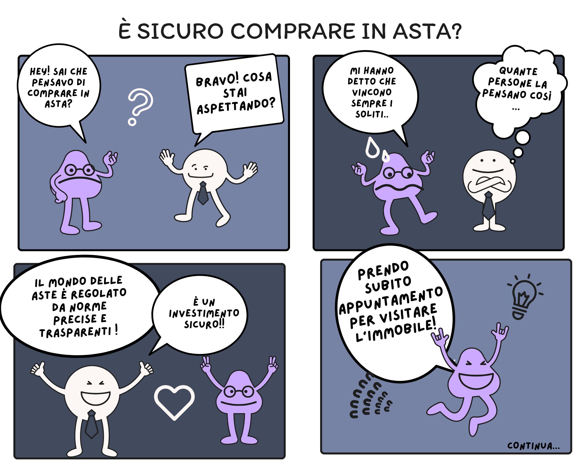 È SICURO COMPRARE UN IMMOBILE IN ASTA?